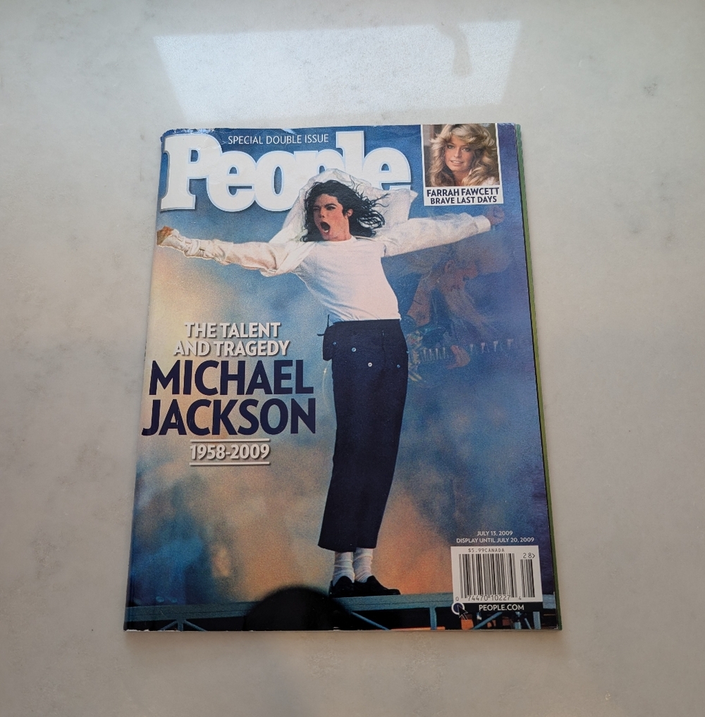 People Magazine The Talent and Tragedy Michael